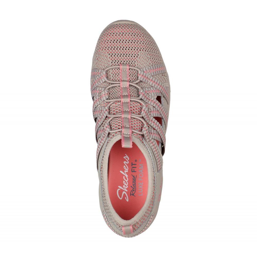 Zapatilla Mujer Reggae Fest 2.0 Happy Getaway Beige Skechers-2