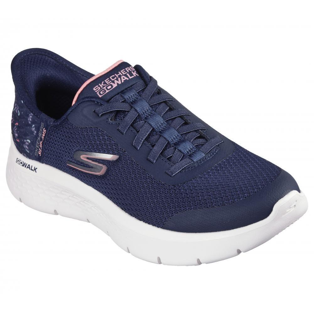 Zapatilla Mujer Go Walk Flex Eva Azul Skechers-4