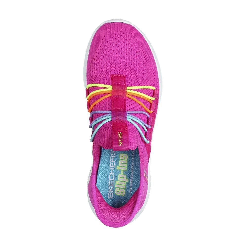 Zapatilla Niña Skechers Slip-ins: Ultra Flex 3.0 Rosado-1