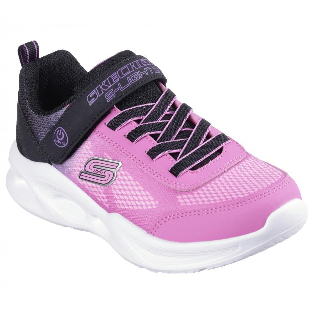 Zapatilla Niña Skechers Sola Glow Ombre Deluxe Negro Skechers-4