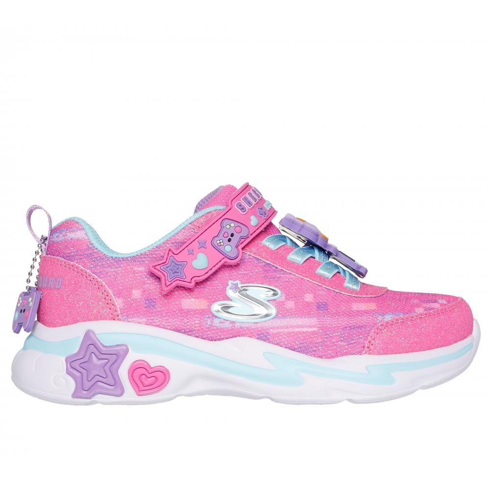 Zapatilla Niña Snuggle Sneaks Skech Squad Rosado Skechers-0