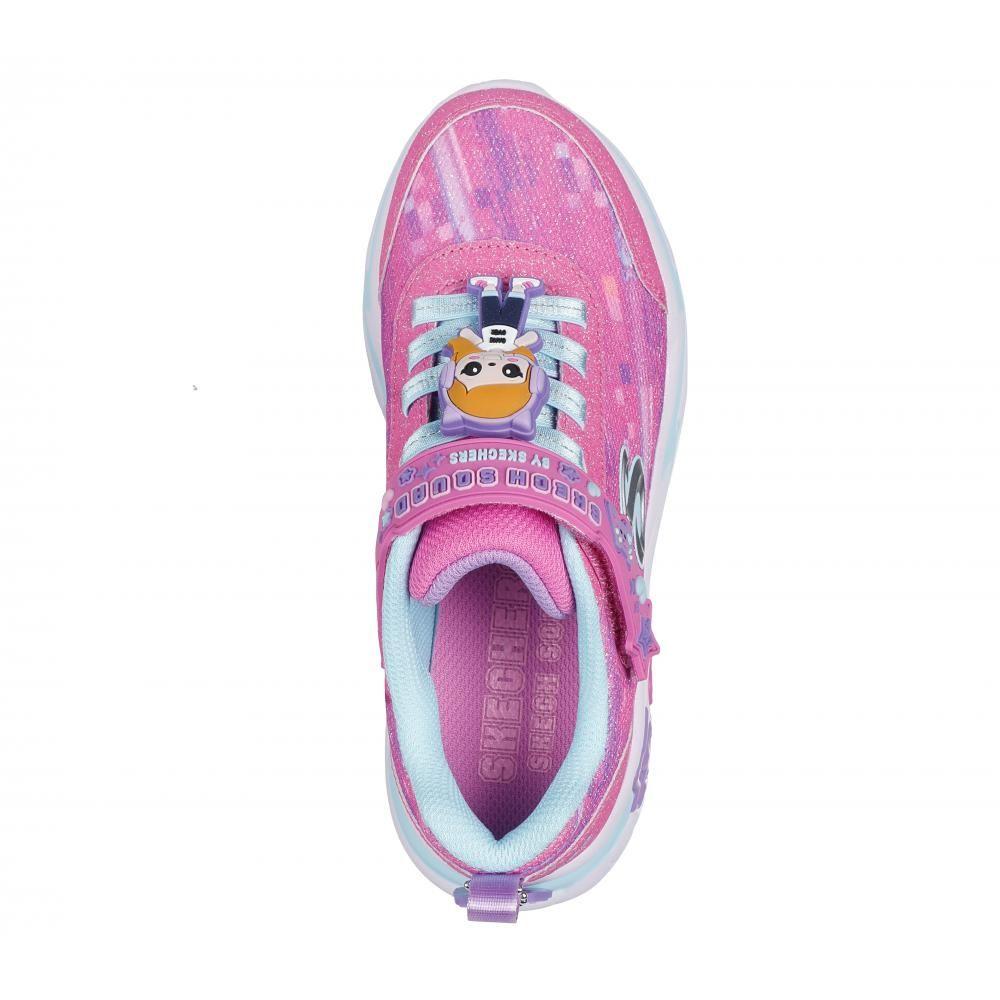 Zapatilla Niña Snuggle Sneaks Skech Squad Rosado Skechers-1