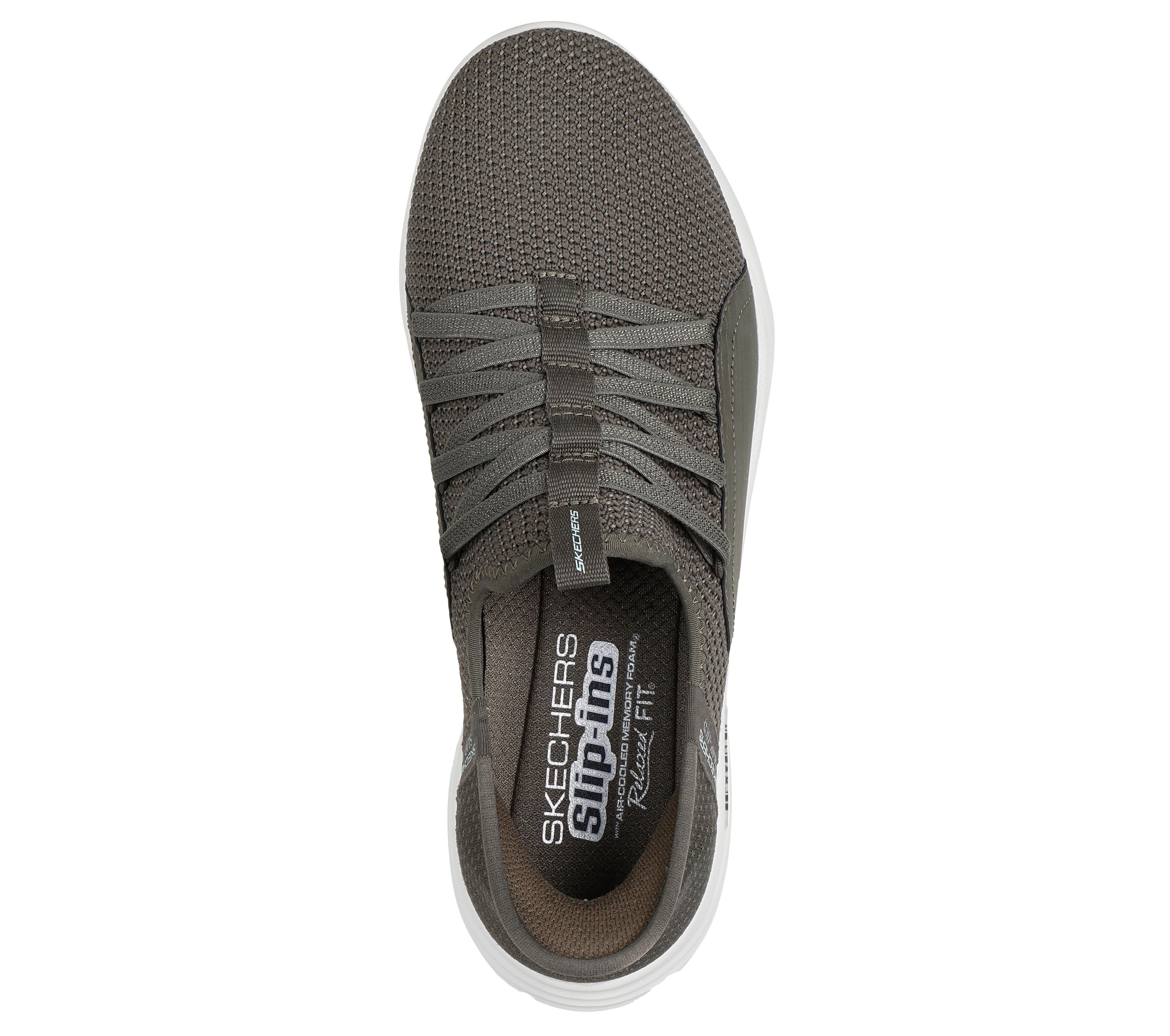 Zapatilla Mujer Skechers Slip-ins: Relaxed Fit™ Sport Verde-2
