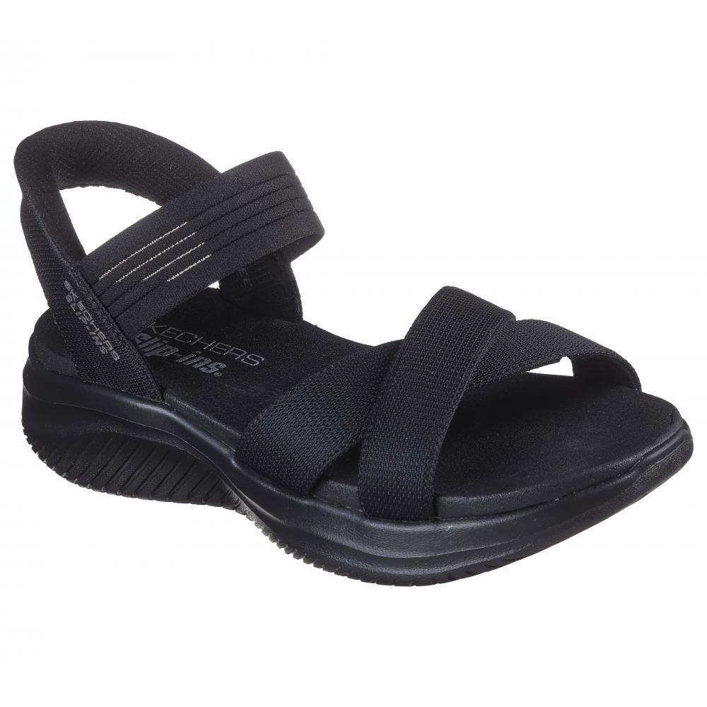 Sandalia Mujer Skechers Slip-ins: Ultra Flex 3.0 Negro-4