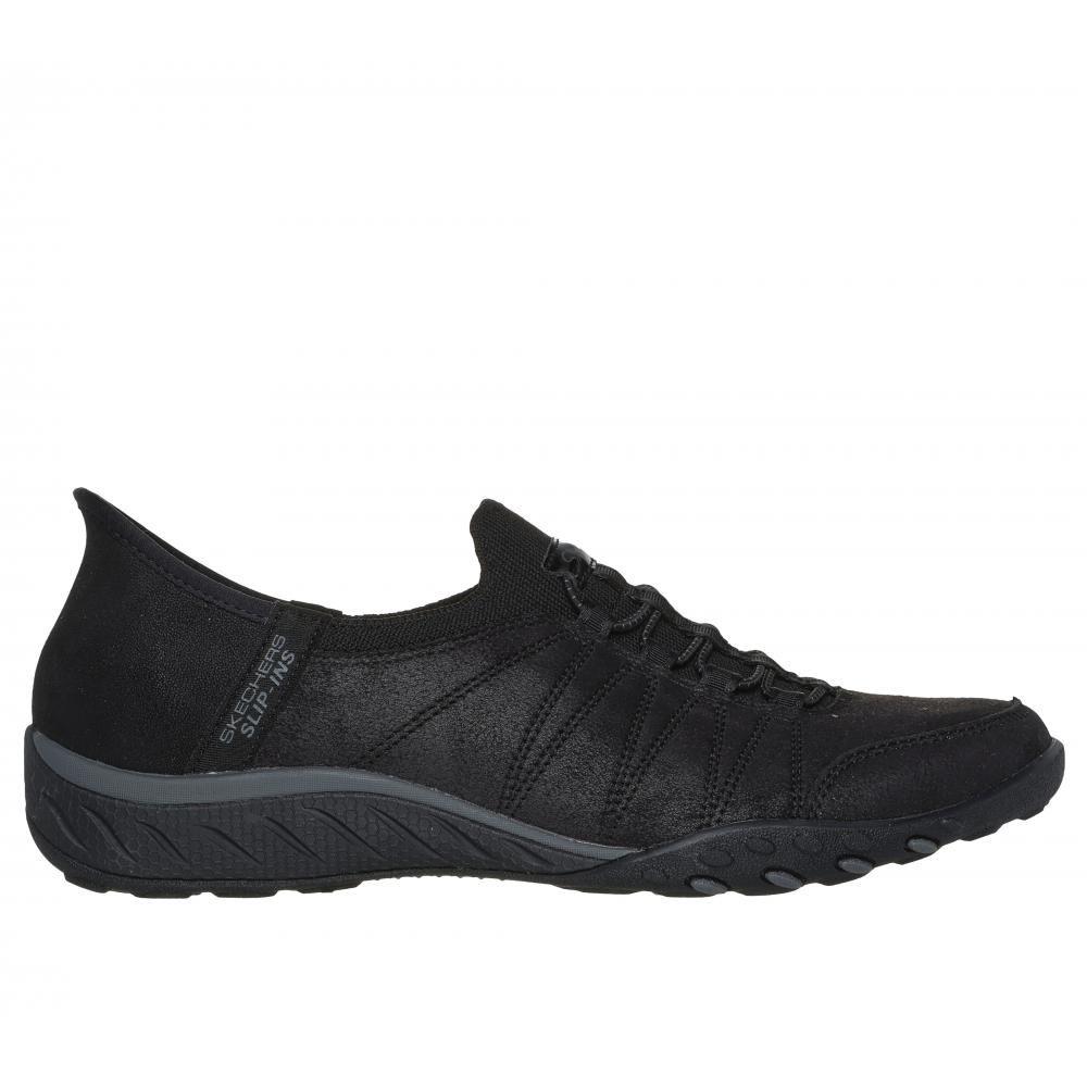 Zapato Mujer Skechers Slip-ins: Breathe-Easy Negro-0