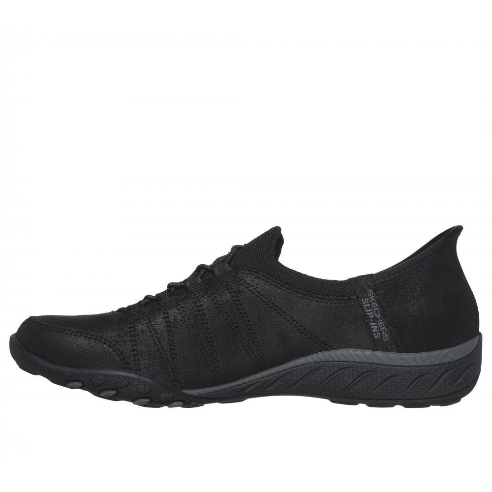 Zapato Mujer Skechers Slip-ins: Breathe-Easy Negro-3
