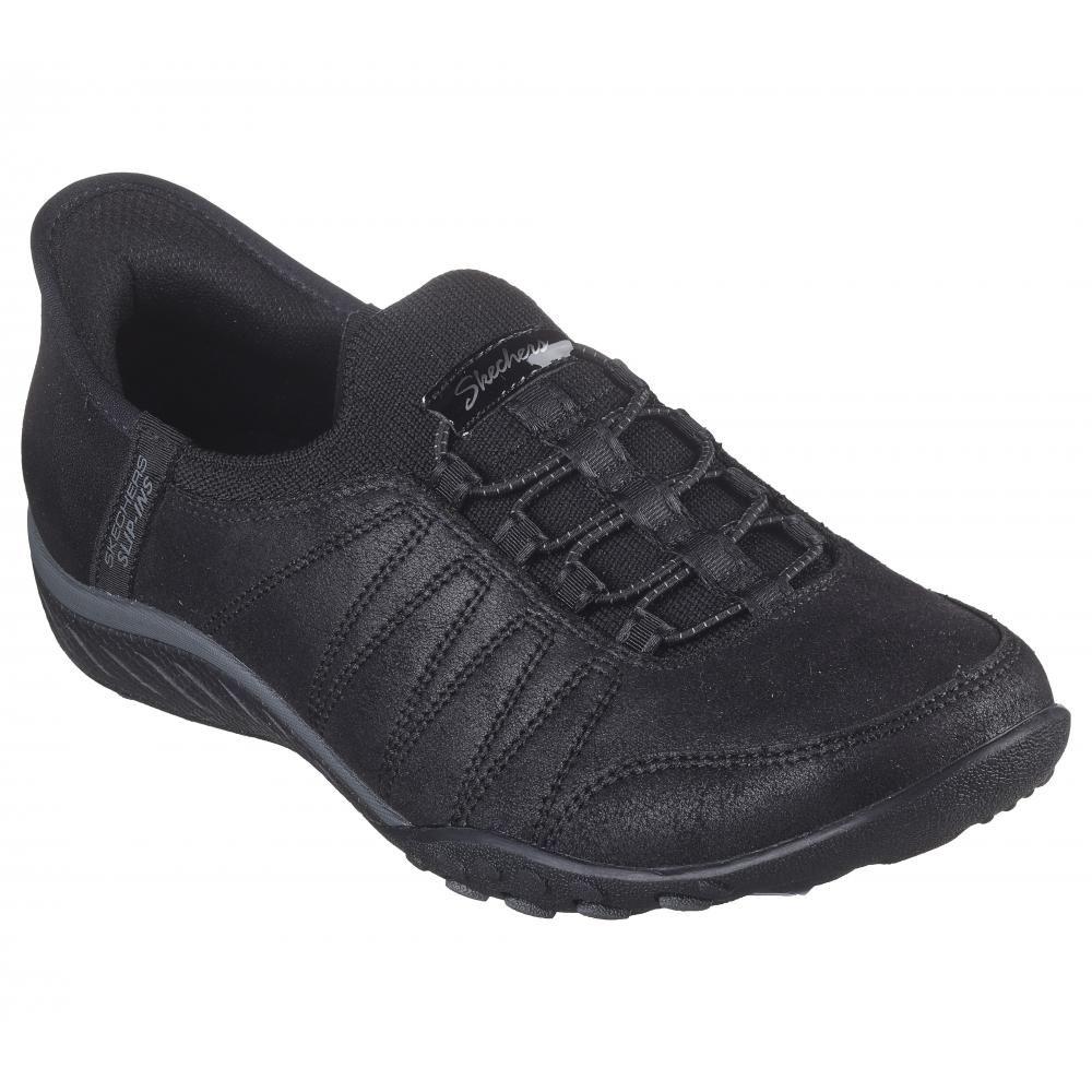 Zapato Mujer Skechers Slip-ins: Breathe-Easy Negro-4