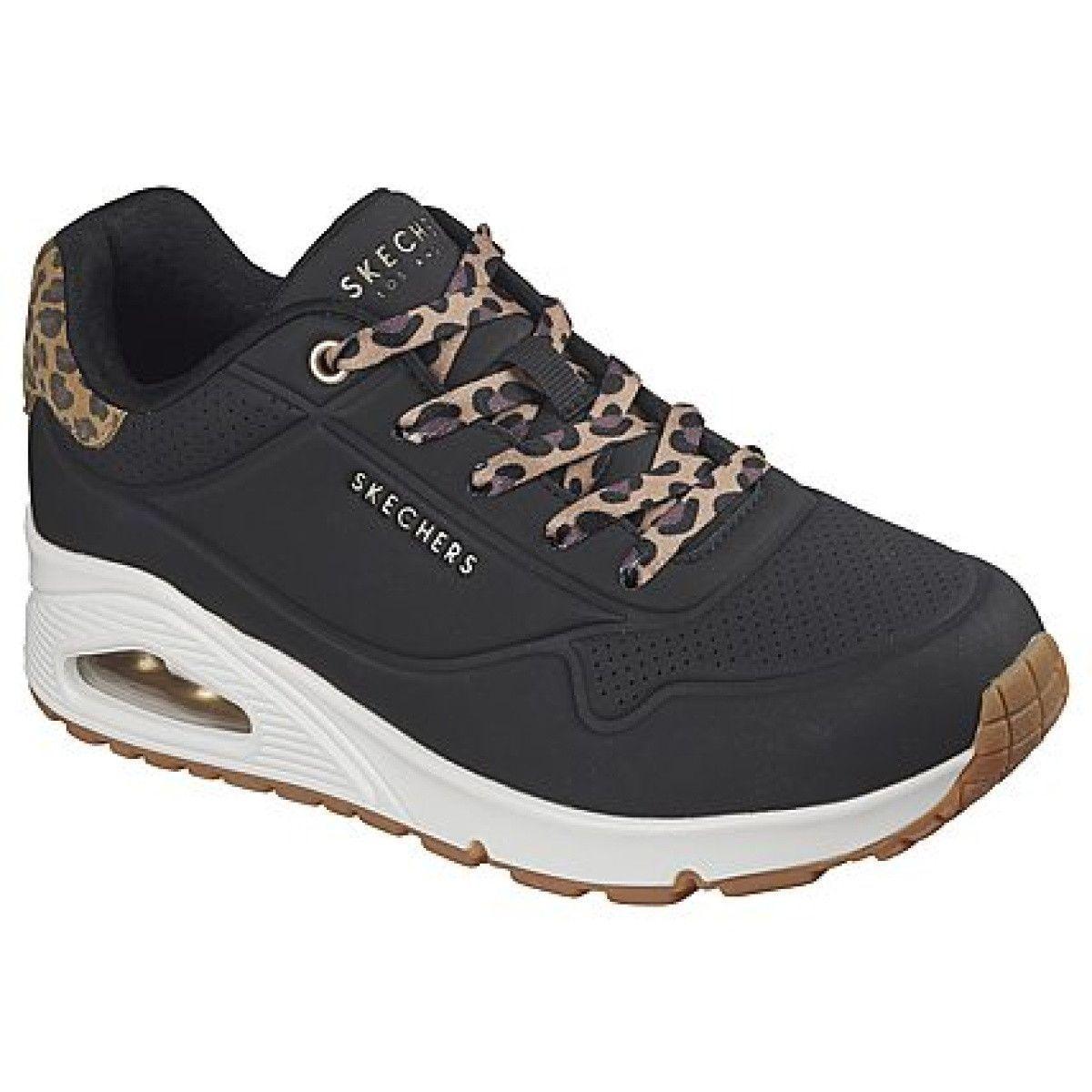Zapatillas Skechers Uno Jungle Nite Mujer Negro-5