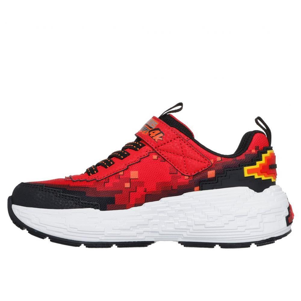 Zapatillas Niño Mega-Craft 4K Rojo Skechers-4