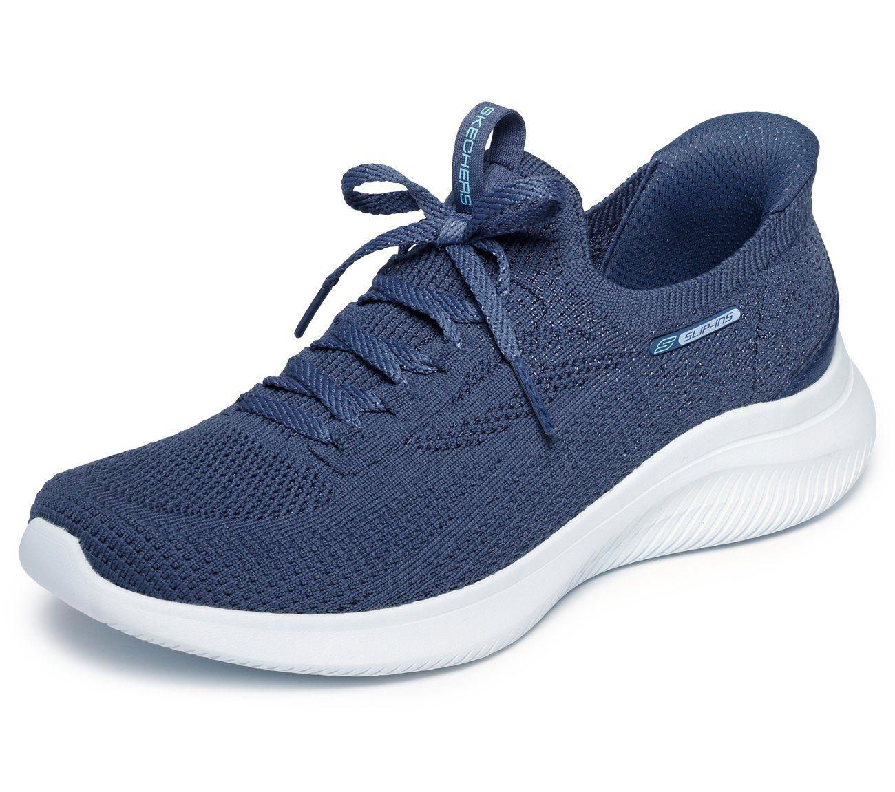 Zapatillas Mujer Slip-ins Ultra Flex 4.0 Azul Skechers-4