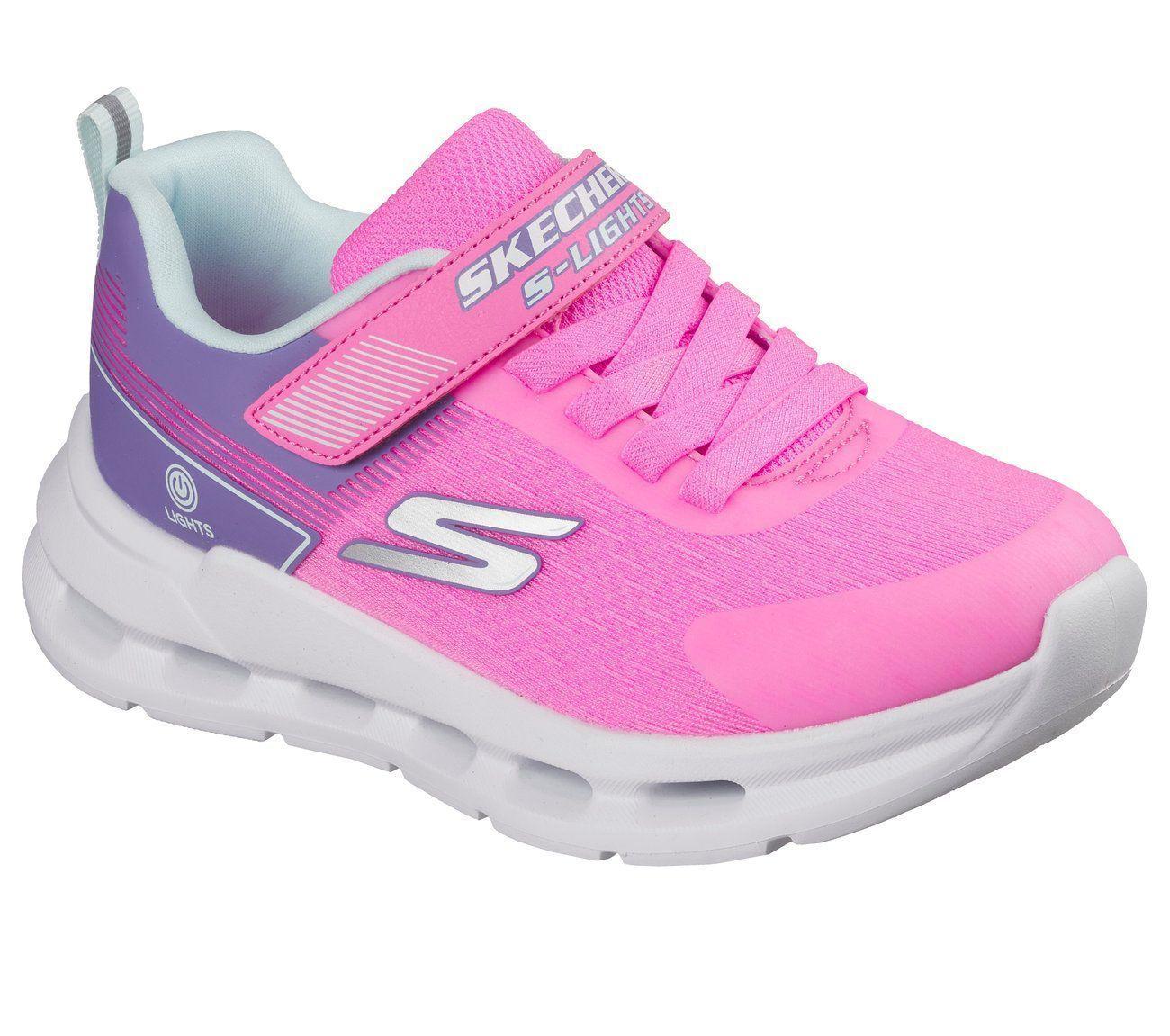 Zapatillas Niña Glide-Step Lights Blanco rosado Skechers-3