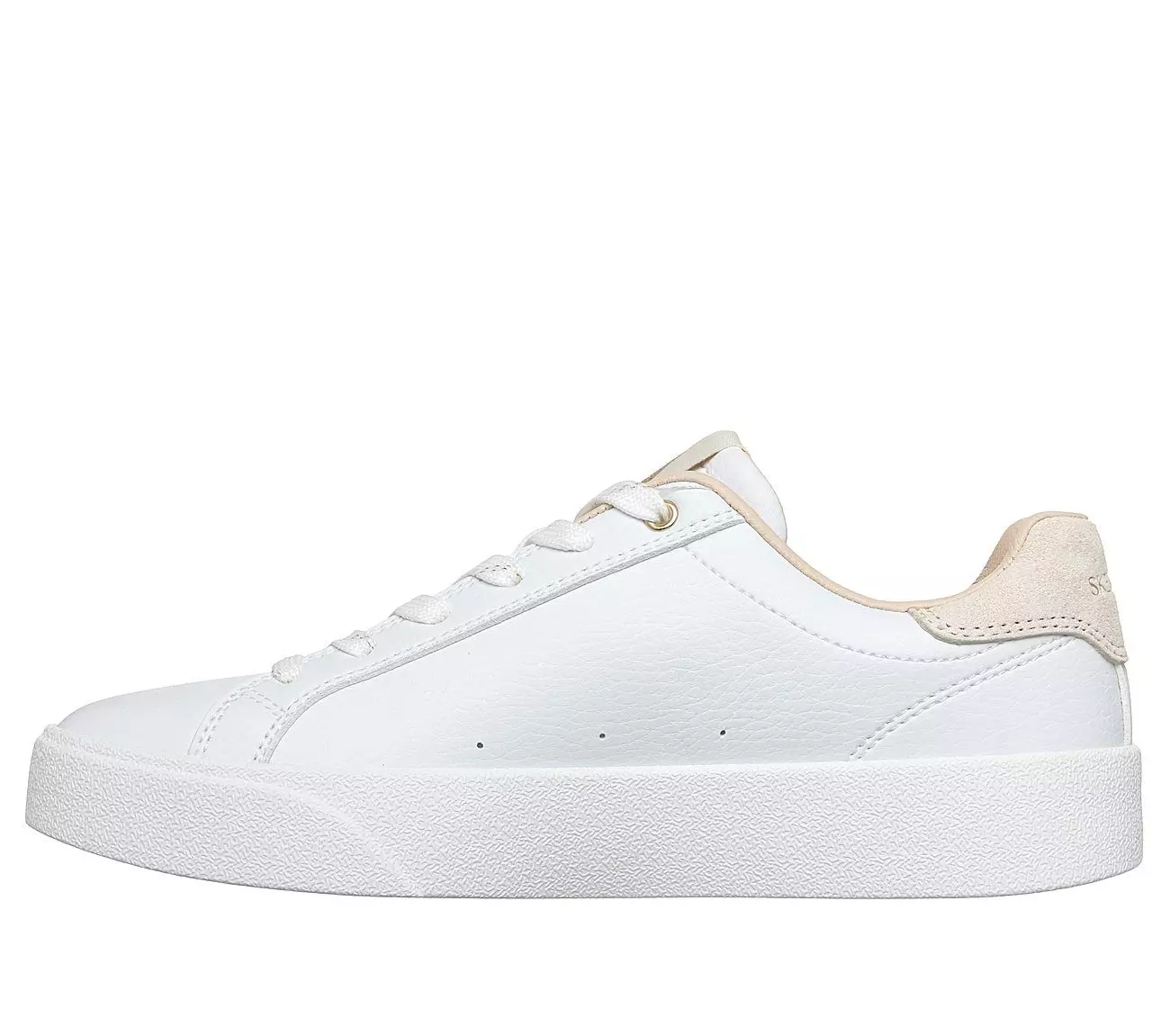 Zapatillas Skechers Mujer Belmont Alluring Charm Blanco-3
