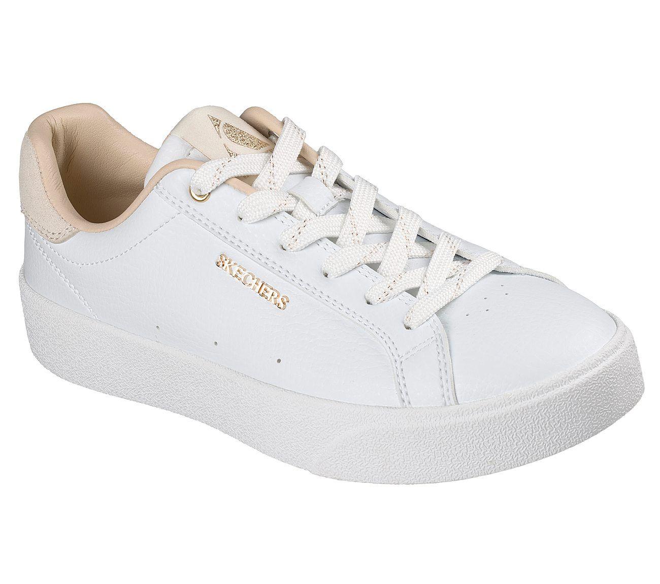 Zapatillas Skechers Mujer Belmont Alluring Charm Blanco-4