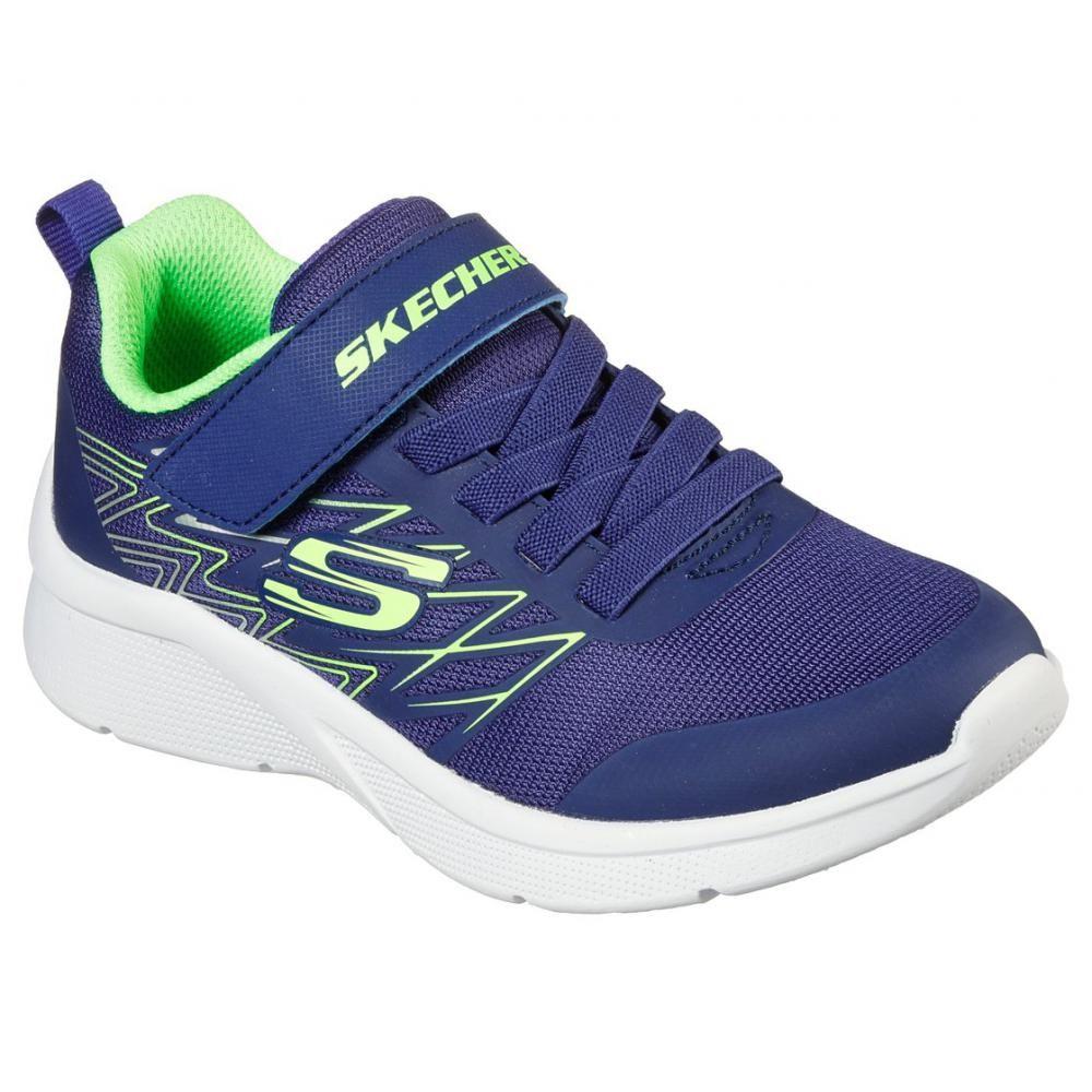 Zapatillas Niño Microspec Texlor Azul Skechers-3