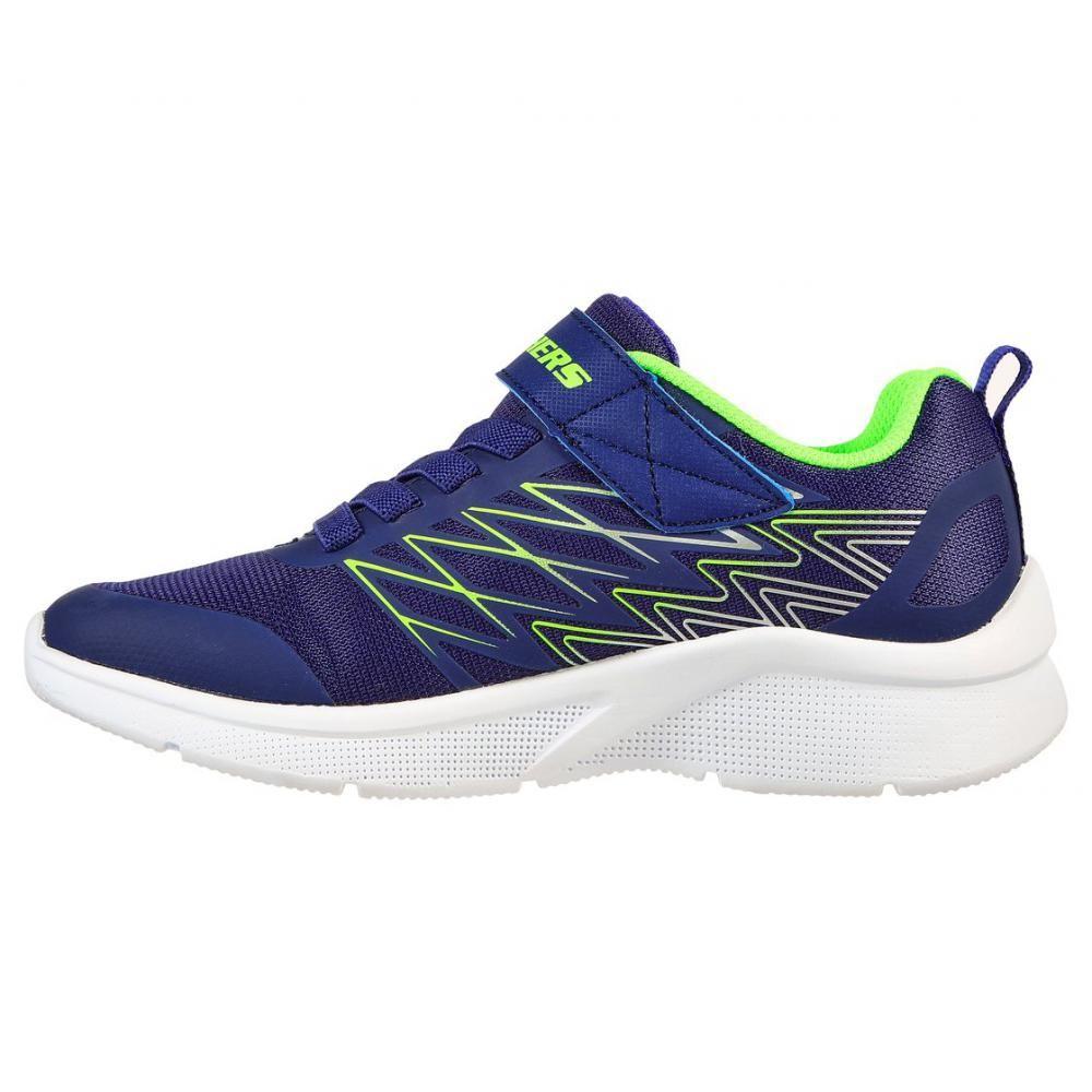Zapatillas Niño Microspec Texlor Azul Skechers-4