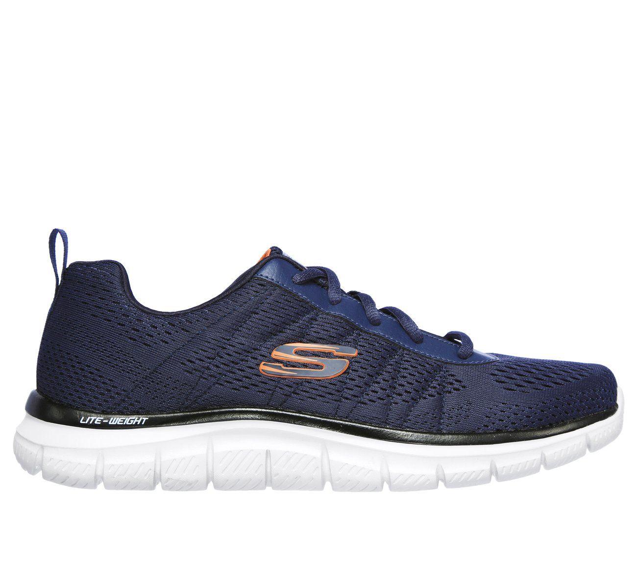 Zapatillas Hombre Track Moulton Azul Skechers-0