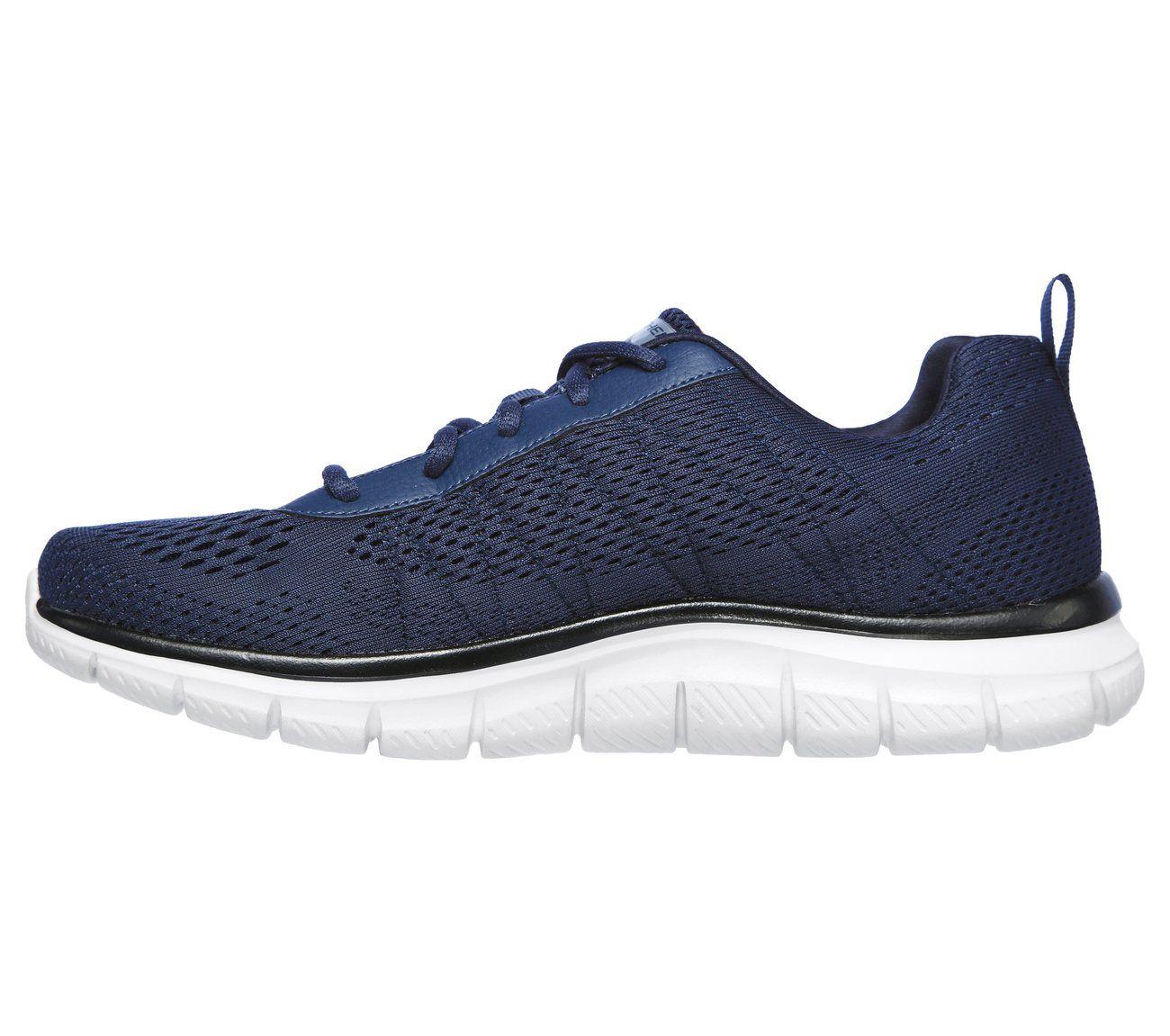 Zapatillas Hombre Track Moulton Azul Skechers-4