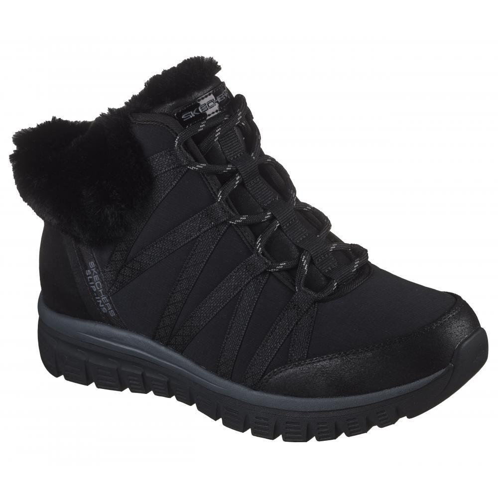 Botines Mujer Graceful Cozy Strolls Negro Skechers-4
