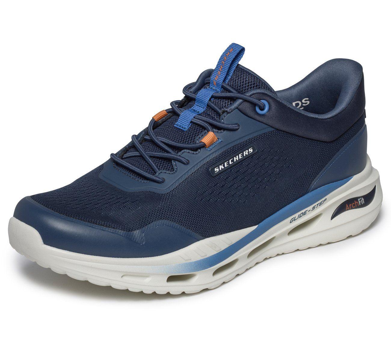 Zapatillas Hombre Slip-ins Arch Fit Orvan Azul Skechers-4