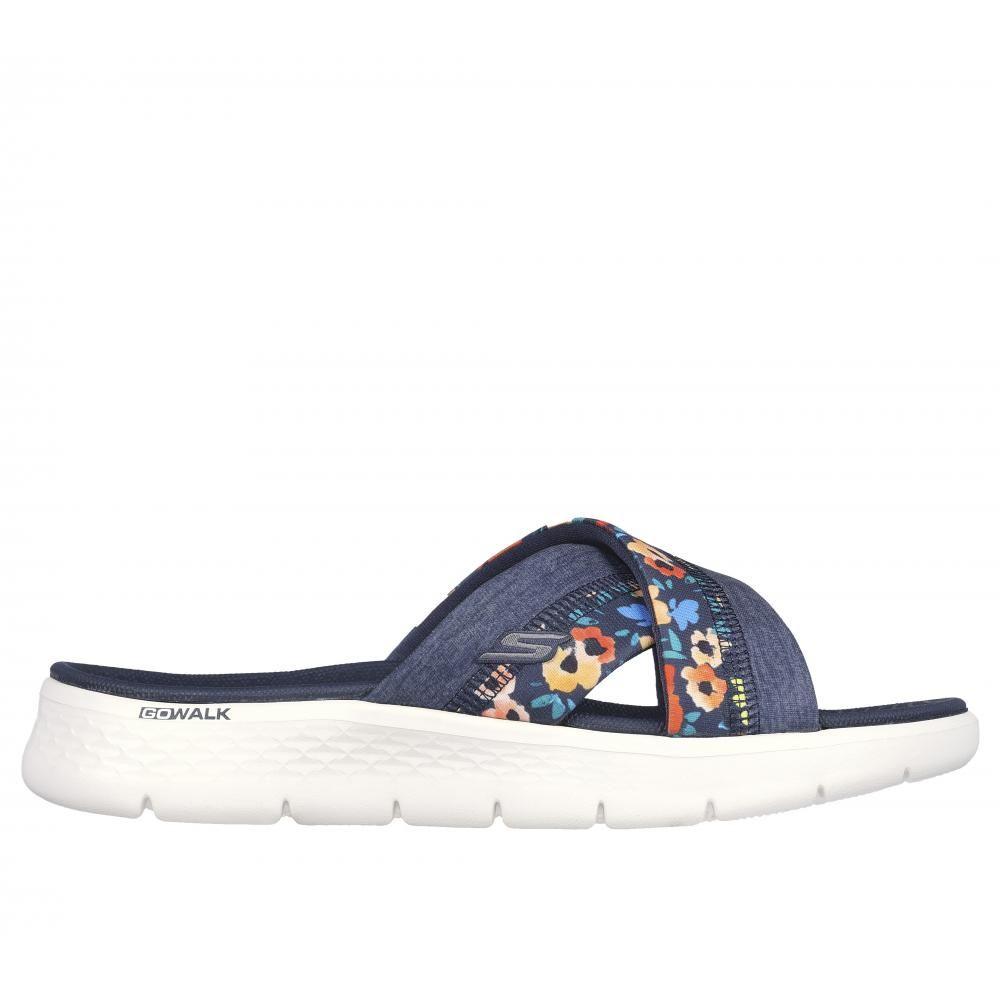 Sandalia Mujer Go Walk Flex Sandal Blossoms Azul Skechers-0