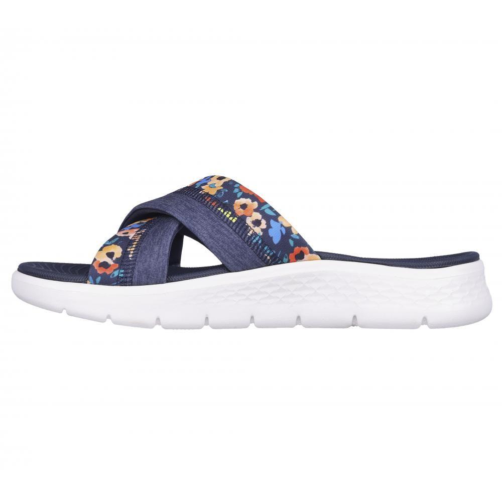 Sandalia Mujer Go Walk Flex Sandal Blossoms Azul Skechers-3