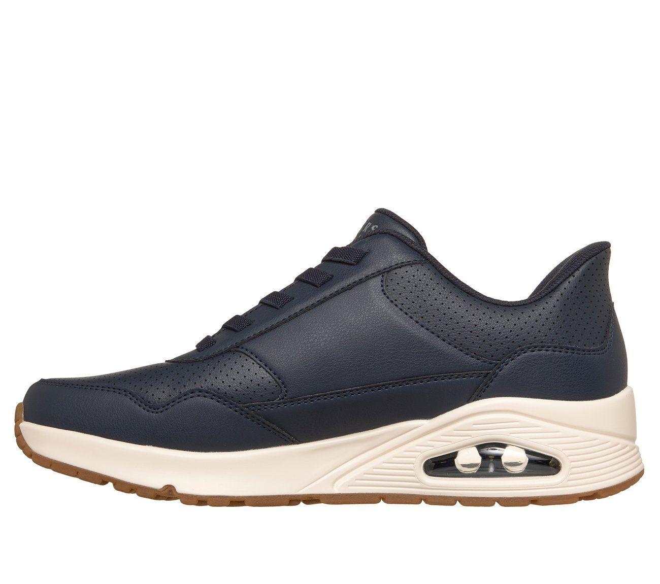 Zapatillas Hombre Slip-ins Uno Banksia Luxe Azul Skechers-5