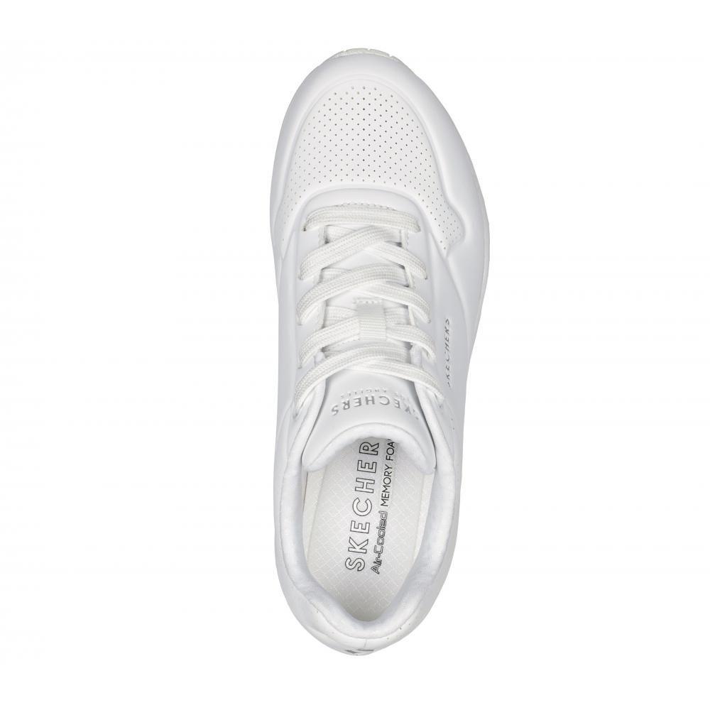 Zapatilla Mujer Uno Stand On Air Blanco Skechers-2