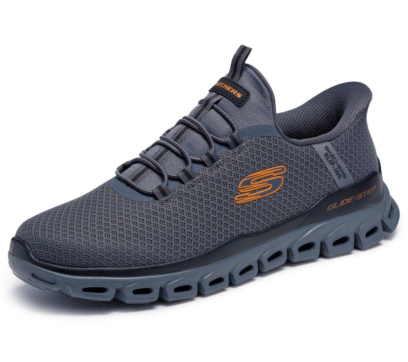 Zapatillas Hombre Slip-ins Glide-Step Noxus Gris Skechers-4