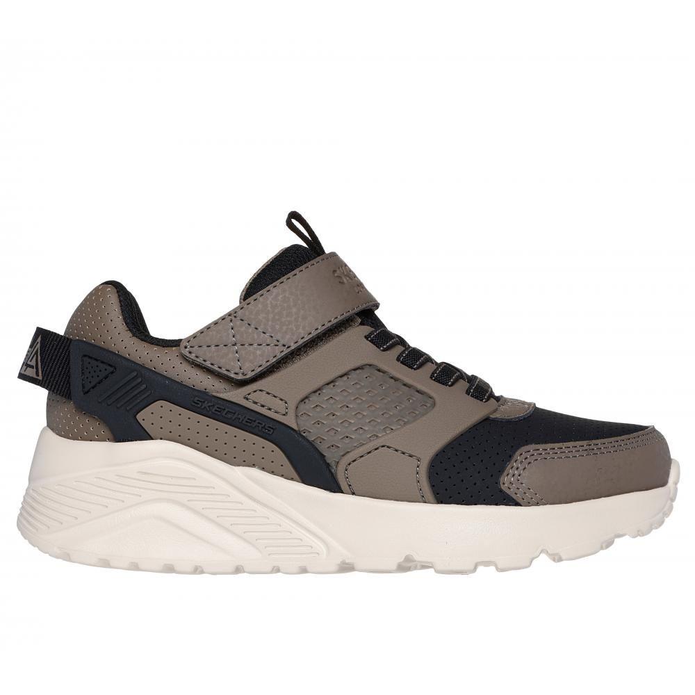 Zapatilla Niño Uno Lite Gridstill Café Skechers-0