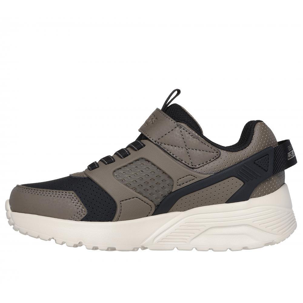Zapatilla Niño Uno Lite Gridstill Café Skechers-3