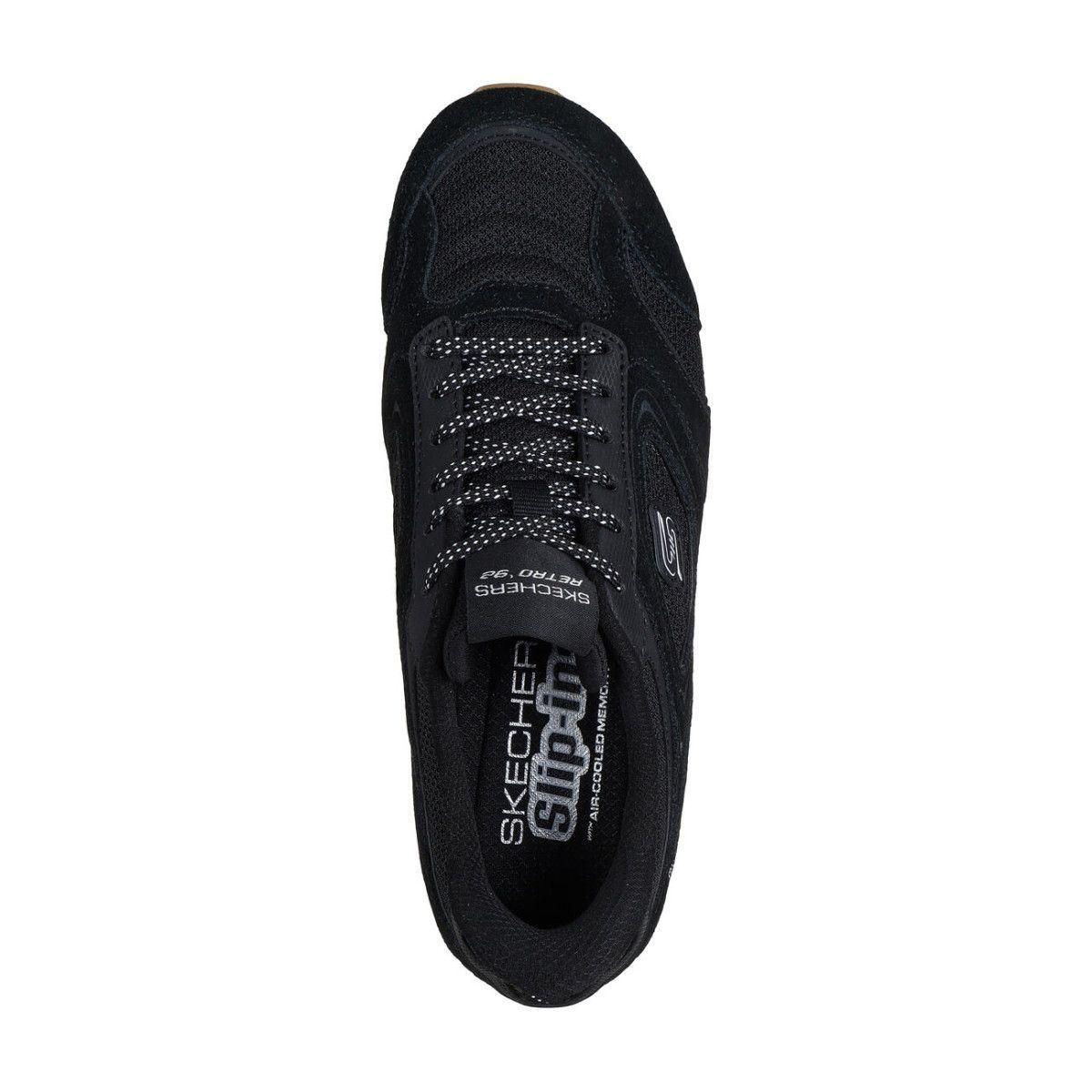 Zapatilla Mujer Retro Lite Negro W Skechers-1