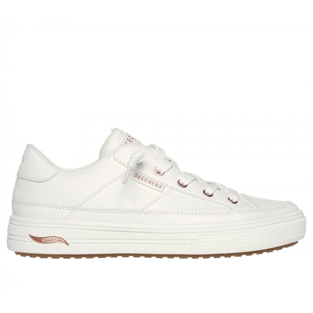 Zapatilla Mujer Arch Fit Arcade On My Way Blanco Skechers-0