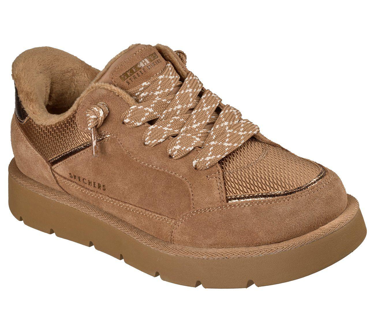 Zapatillas Mujer Keepsakes Cozy SH Ez Slip-ins Café Skechers-1