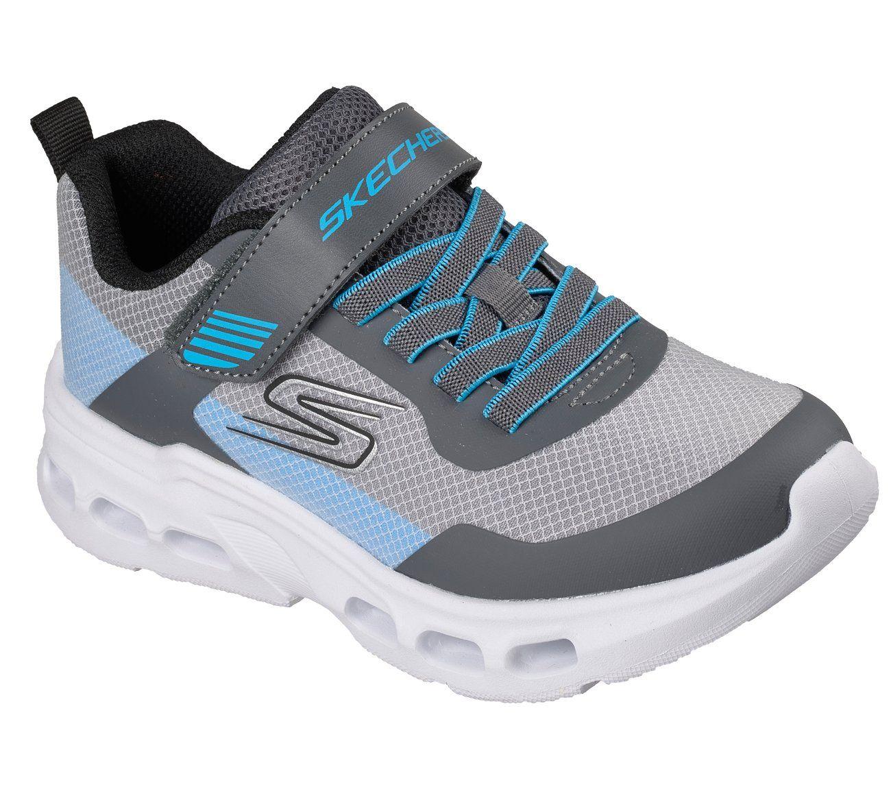 Zapatillas Niño Glide-Step Aero Zorzox Gris azul Skechers-3