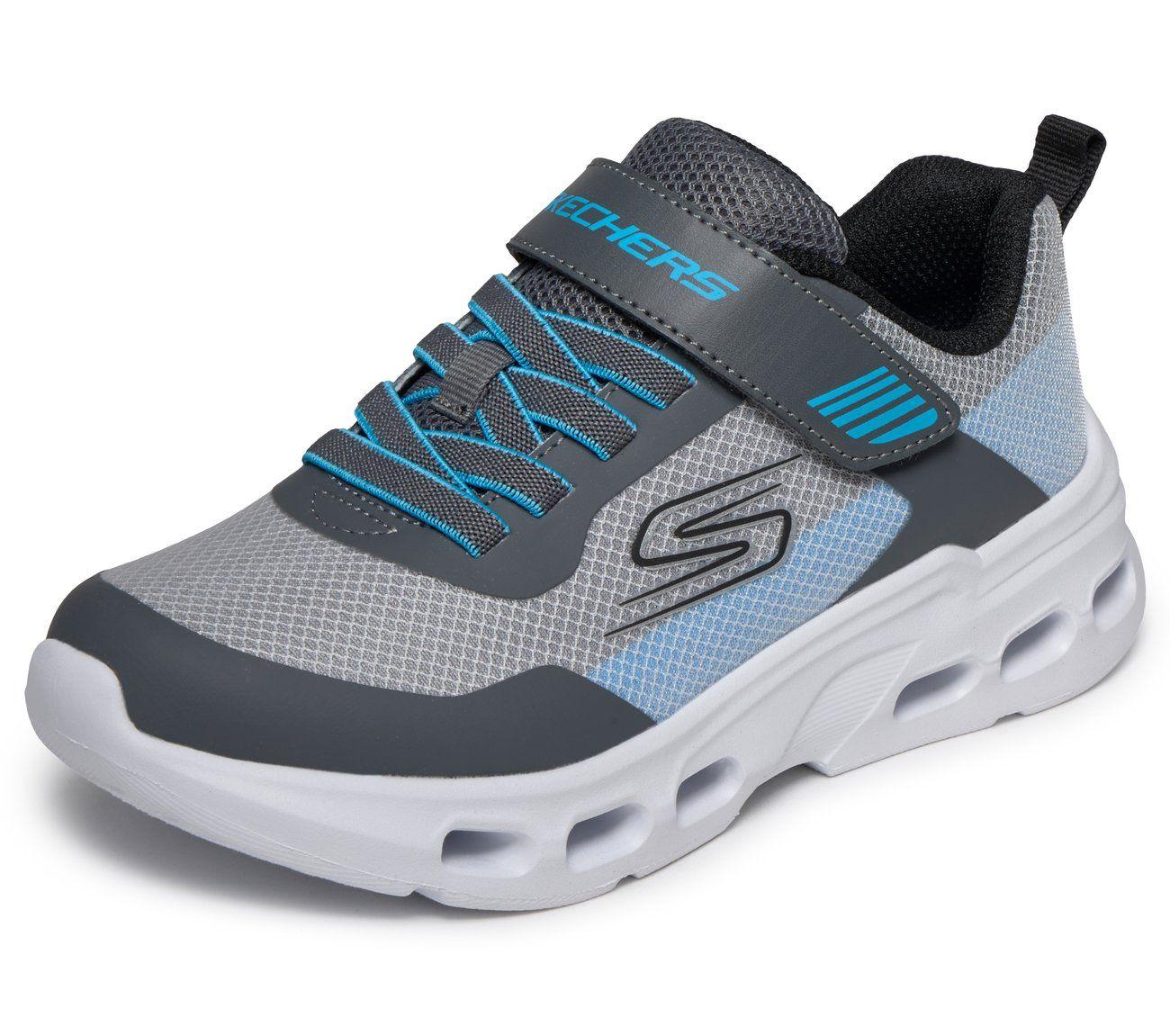 Zapatillas Niño Glide-Step Aero Zorzox Gris azul Skechers-4