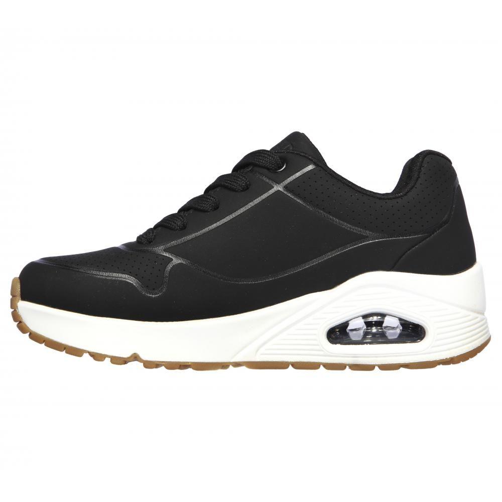 Zapatillas Niño Uno Stand On Air L Negro Skechers-3
