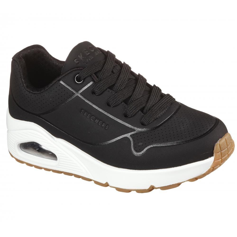 Zapatillas Niño Uno Stand On Air L Negro Skechers-4
