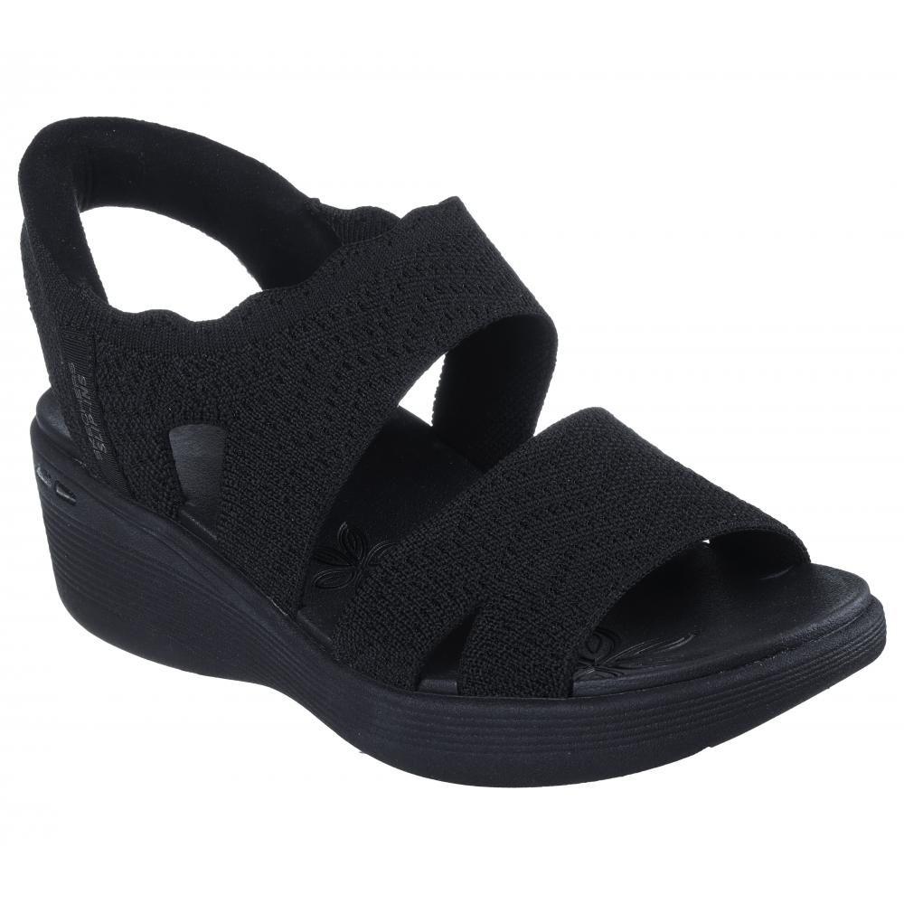 Sandalia Mujer Skechers Slip-ins: Pier-Lite Negro-4