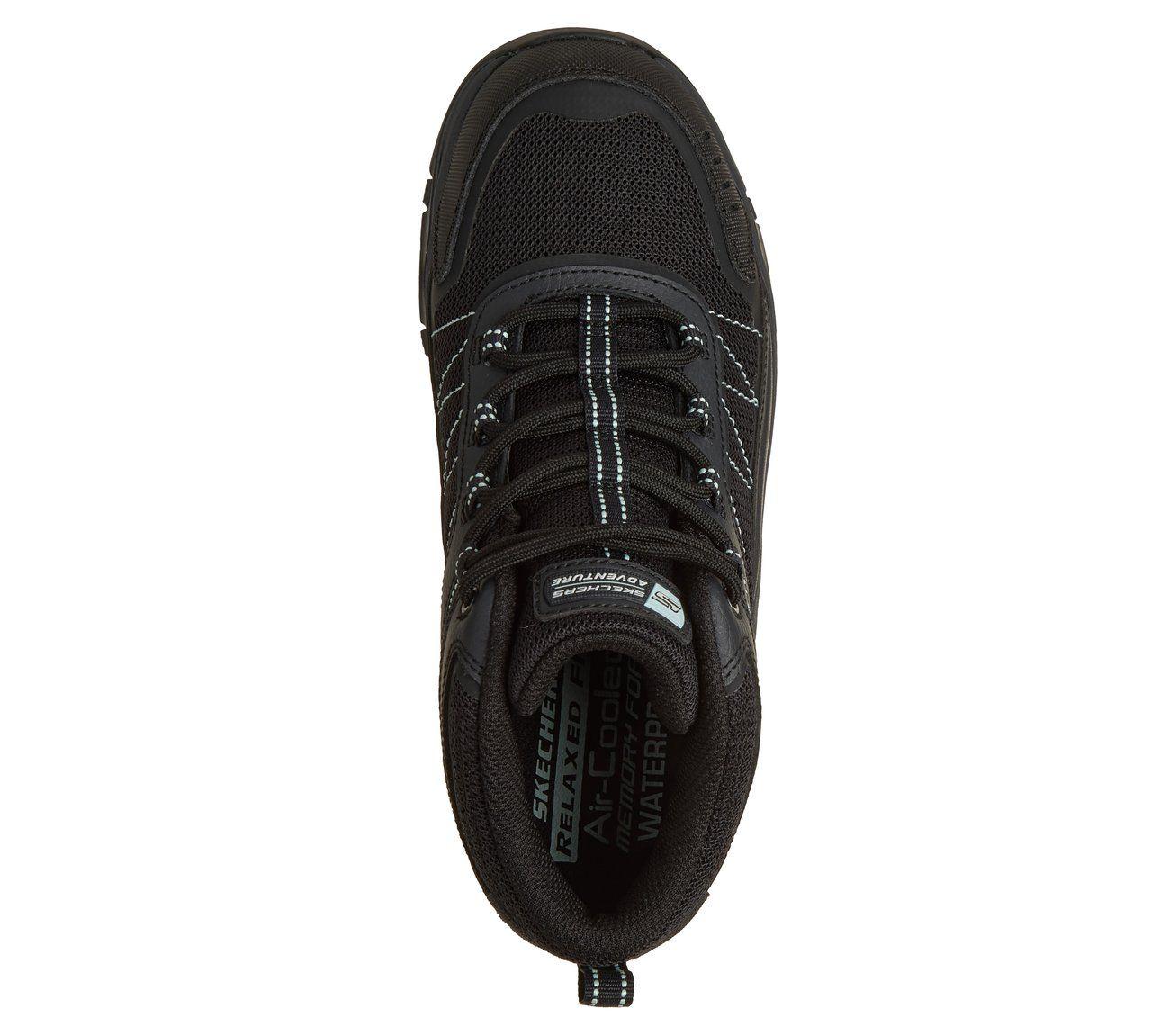 Zapatillas Mujer Trego Negro Skechers-1