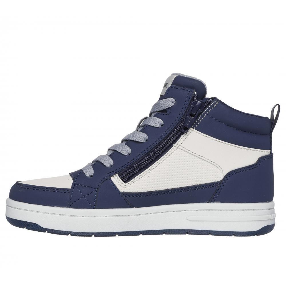 Zapatilla Niño Smooth Street Azul Skechers-3
