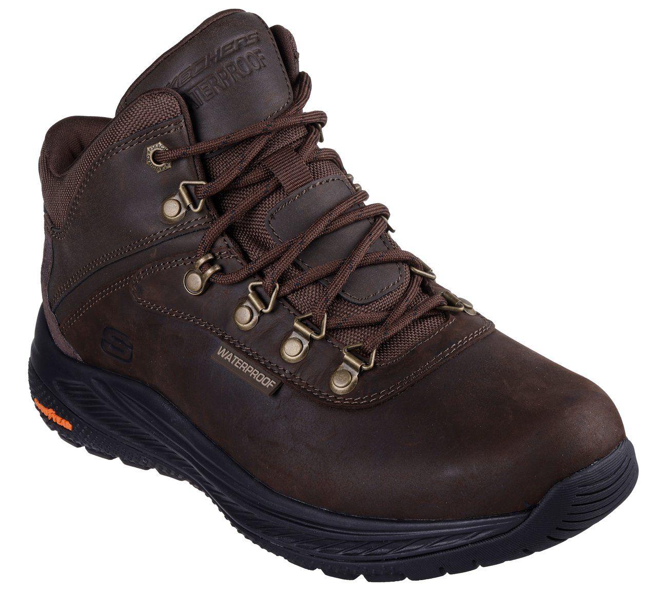 Botines Hombre Slip-ins Meroe Pikeman Café oscuro Skechers-3