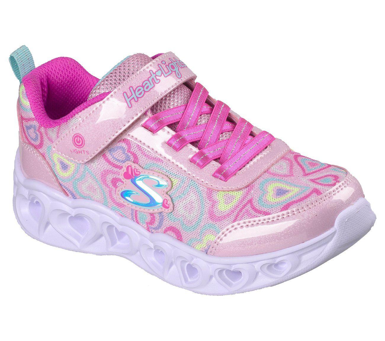 Zapatillas Niña Heart Lights Boogie Love Rosado Skechers-3
