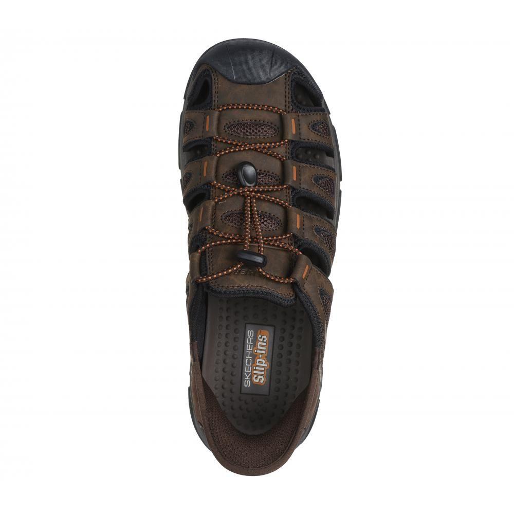 Sandalia Hombre Skechers Slip-ins: Tresmen N Café-1