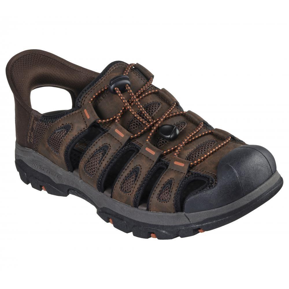 Sandalia Hombre Skechers Slip-ins: Tresmen N Café-4