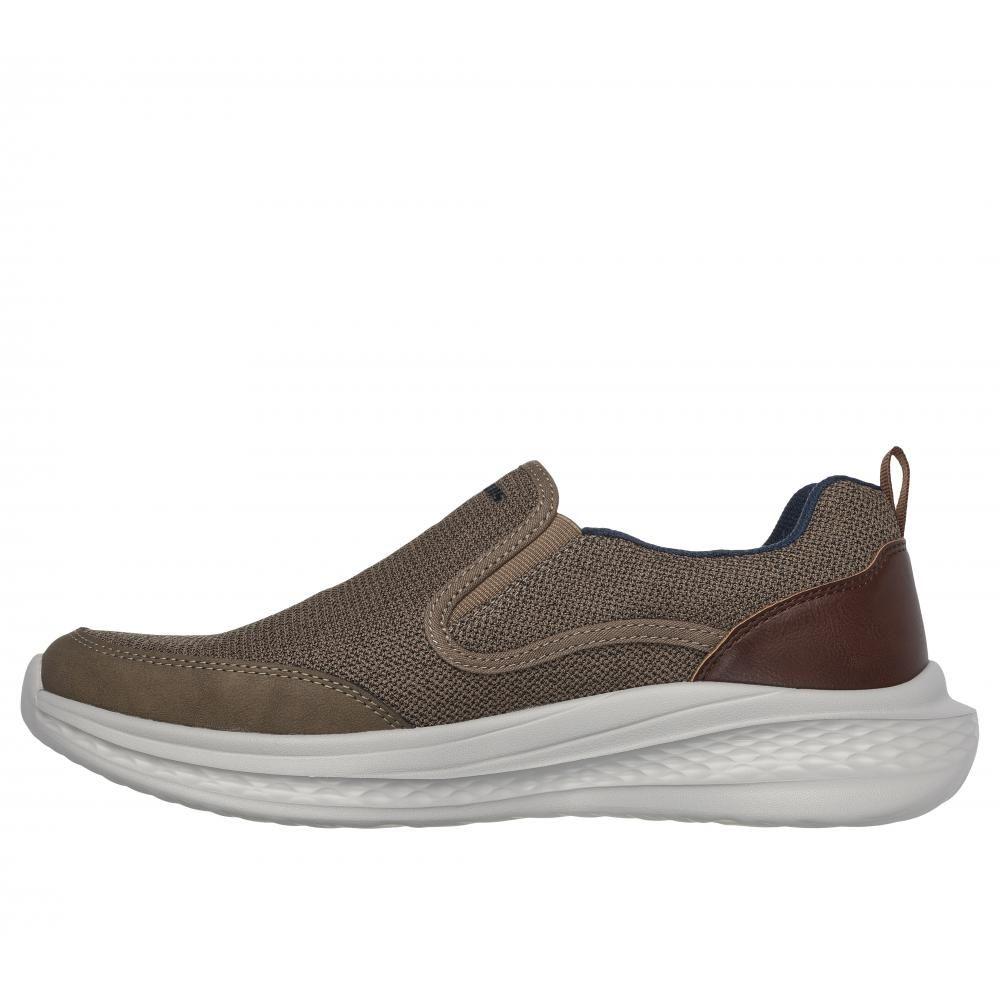 Zapatilla Hombre Slade Lucan Café Skechers-3