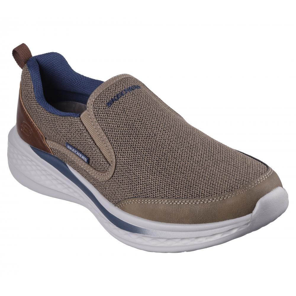 Zapatilla Hombre Slade Lucan Café Skechers-4
