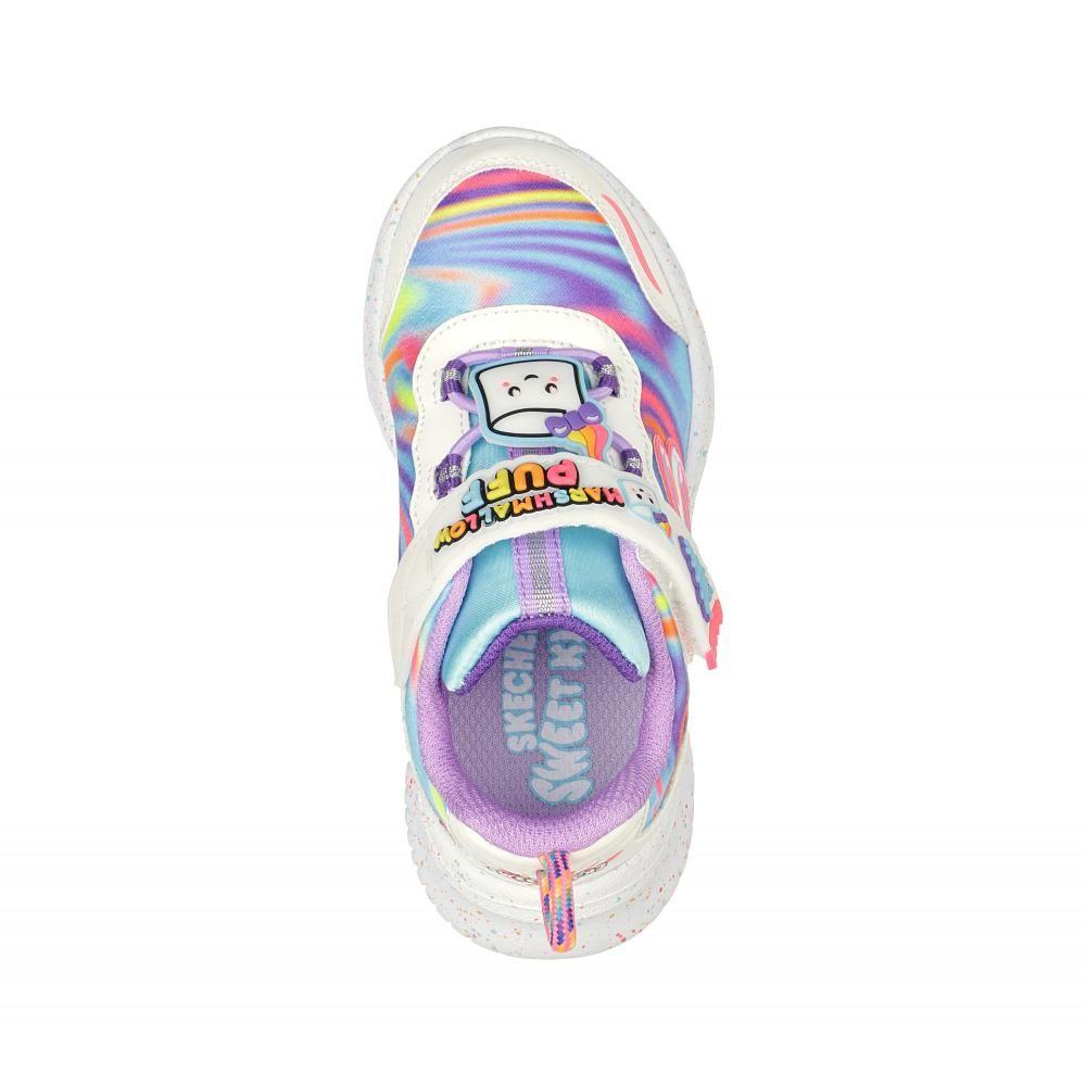Zapatilla Niña Jumpsters Sweet Kickz Blanco Skechers-1