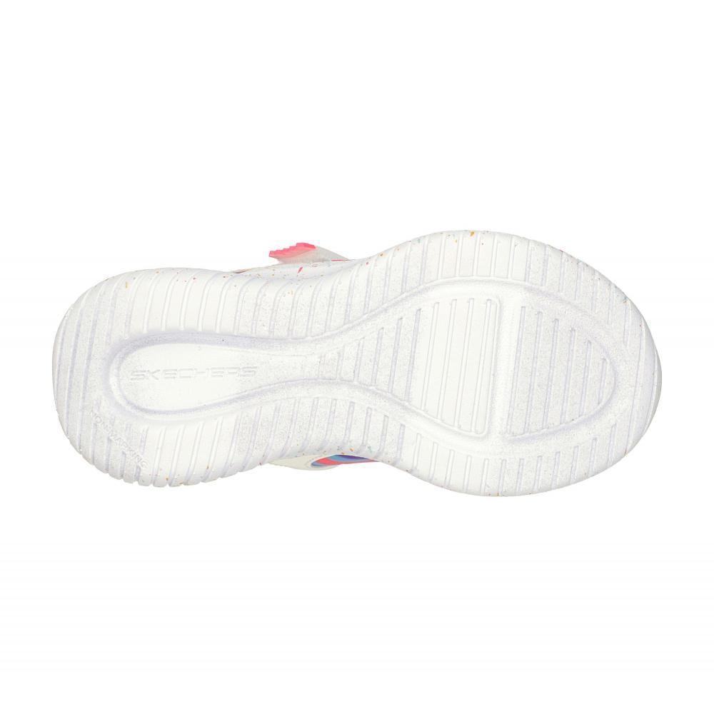 Zapatilla Niña Jumpsters Sweet Kickz Blanco Skechers-2