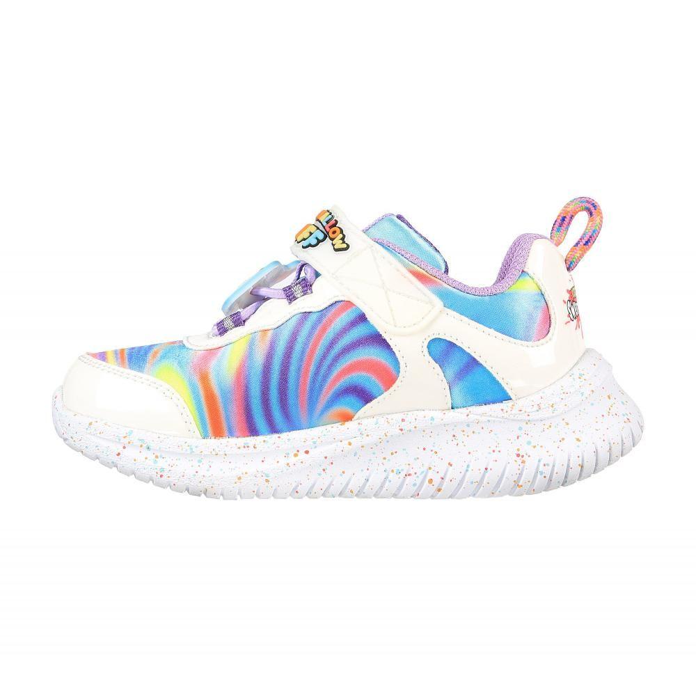Zapatilla Niña Jumpsters Sweet Kickz Blanco Skechers-3