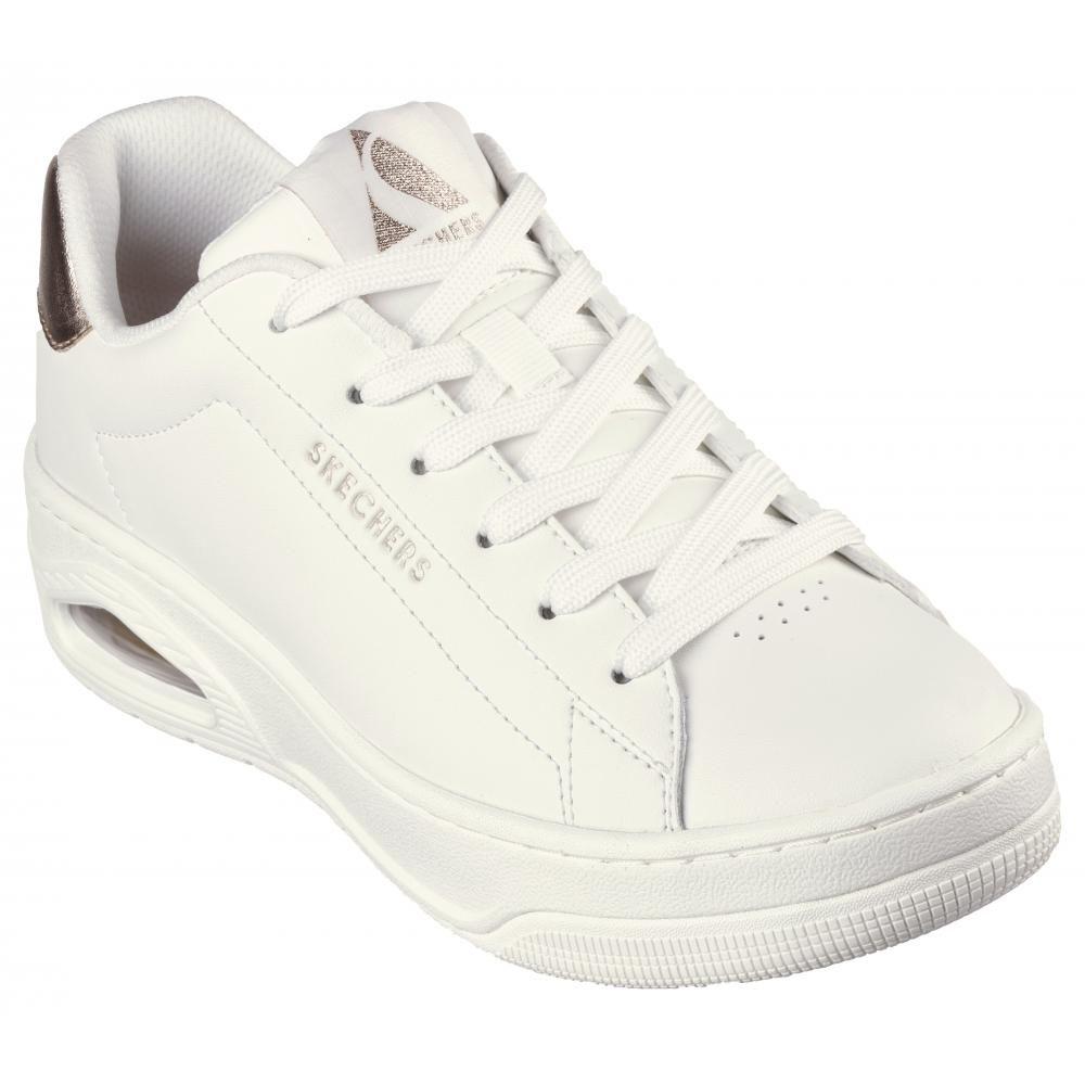 Zapatilla Mujer Uno Court Blanca Skechers-4